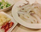 檸檬椒鹽中卷(無油料理)的食譜步驟1照片
