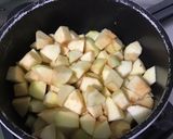 Une image de l'étape 2 de Compote de pommes anciennes au citron confit.