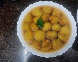 A picture of step 10 of मूंगदाल, बीटरूट कांजी बड़ा.