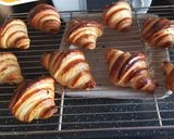 Une image de l'étape 14 de -Pâte levée feuilletée (PLF) et croissants-.