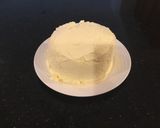 A picture of step 21 of Vertical Chocolate Layer Cake with French Vanikka Cream Frosting.