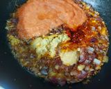 A picture of step 3 of Chole Paneer Methi Malai.
