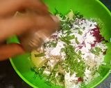 A picture of step 3 of Beetroot tikki - Veg starters.