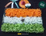 A picture of step 3 of Tricolour Salad.