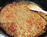 A picture of step 5 of Butternut squash, lentil and chorizo casserole.