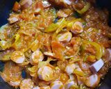 Foto del paso 2 de la receta: Strogonof de salchichas