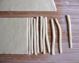 A picture of step 2 of Biscuit Sticks with Chocolate Ganache.