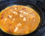 A picture of step 7 of Spanish omelette for weekend breakfast.
