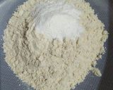 A picture of step 1 of Atta dry fruits cookies.