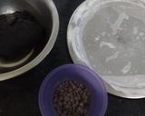 A picture of step 6 of Eggless Soft And Chewy Choco Brownie Cookies(Brookies)Without Oven.
