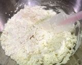 A picture of step 1 of Chocolate Almond Scones (Personal Notes).