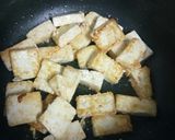 A picture of step 4 of Kadai Paneer.