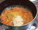 A picture of step 5 of Paneer Chaman.