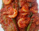 Foto langkah ke 4 dari resep Udang terong balado.
