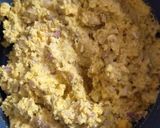 A picture of step 2 of Daal Vada.