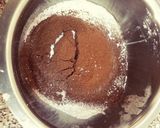 A picture of step 2 of No oven Decadent Chocolate Cake.