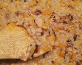 Foto del passaggio 10 della ricetta Risotto con zucca, radicchio e speck
