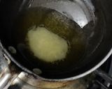 A picture of step 5 of Punjabi kadhi pakode.