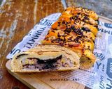 Foto langkah ke 4 dari resep Strudel Pisang Coklat Almond.