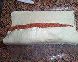 A picture of step 6 of Stuffed Meatloaf en Croute.