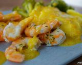Une image de l'étape 6 de Gambas au curry et légumes au Cook Expert.