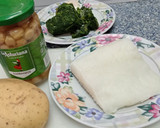 Foto del paso 1 de la receta: Garbanzos de bote 🫙 con Bacalao 🐟 y espinacas🥬
