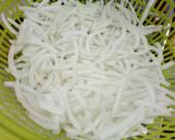 Hình bước làm 1 của món Mứt dừa matcha