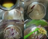A picture of step 2 of Vegetable Soya and Coconut pulav in the Pressure Cooker.