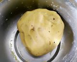 A picture of step 1 of Aloo paratha with Dahi.