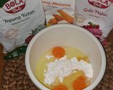 Foto langkah ke 2 dari resep Bolu Kukus Ketan Spesial.