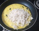 A picture of step 4 of Poha dhokla.