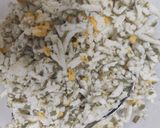 عکس مرحله 2 از دستور ساندویچ گوشت چرخکرده با پنیر واسفناج