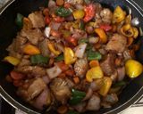A picture of step 7 of Fish stir fry sauce.