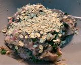 Foto del paso 3 de la receta Hamburguesas de pollo con kale y portobello🍗🌱