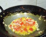 A picture of step 1 of Fried kale chane ki chaat.