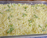 Foto del paso 3 de la receta: Arroz al horno con crema, jamón y queso