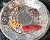 A picture of step 7 of Buttermilk kuzhambu Morkuzhambu.