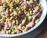 Une image de l'étape 1 de Salade de flageolets, endives et thon.