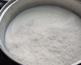A picture of step 1 of Eggless Coconut Flan (Low Sugar).