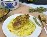 A picture of step 10 of Rosemary Chicken Breasts with Garlic Sauce 🧄.