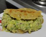 Foto del paso 8 de la receta: Arepa🥯rellena🥙de aguacate🥑y pollo🍗cremosos🌿🥑🥛