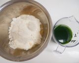 Foto langkah ke 1 dari resep Mantou Bayam / Bakpao Bayam / Spinach Steamed Bun.