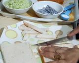 A picture of step 1 of Grilled Cheese Veg Sandwich.