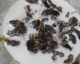 A picture of step 1 of Khajoor ka halwa😋.