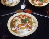 A picture of step 11 of Dahi Bhalla.
