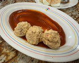 Foto del paso 7 de la receta: Huevos rellenos de gambas y pulpo