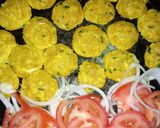 صورة لخطوة 2 من وصفة كفتة الدجاج بالأرز مشوية في المقلاة 🤤