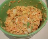 A picture of step 1 of Cabbage manchurian recipe.