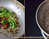 A picture of step 11 of PALAK DAL (Spinach Dal/Palakoora Pappu).