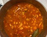 Foto del paso 9 de la receta: Pechuga de pollo en salsa roja con macarrones 🍗🍝
